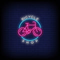 Bicycle Shop Neon Sign