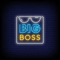 Big Boss Neon Sign