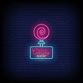 Candy Shop Neon Sign