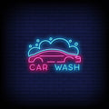 Car Wash Neon Sign