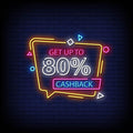 Cashback Neon Sign