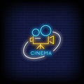 Cinema Neon Sign