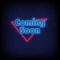 Coming Soon Neon Sign