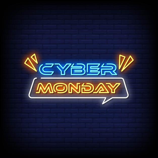 Cyber Monday Neon Sign Perfect For Business Environment — make neon sign