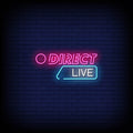 Direct Live Neon Sign