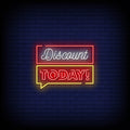 Discount Today Neon Sign