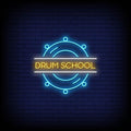 Drum School Neon Sign