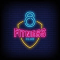 Fitness Club Neon Sign