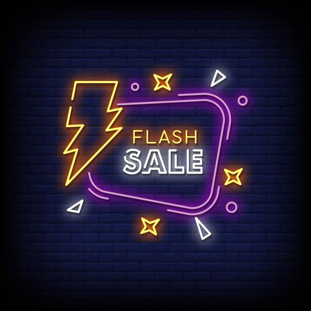 Flash Sale Neon Sign Perfect For Shop & Store — make neon sign