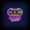 Game Console Neon Multicolor Sign - Pink Neon Sign