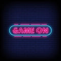 Game On Multicolor Neon Sign - Pink Neon Sign