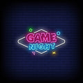 Game Night Neon Sign