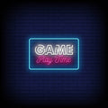 Game Play Time Neon Sign