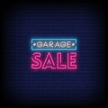 Garage Sale Neon Sign
