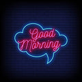 Good Morning Multicolor Neon Sign - Pink Neon Sign