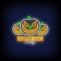 Halloween Party Neon Sign