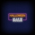 Halloween Sale Neon Sign