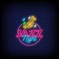 Jazz Night Neon Sign