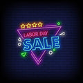 Labour Day Sale Neon Sign