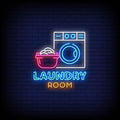 Laundry Room Logo Neon Sign
