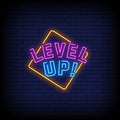 Level Up Neon Sign