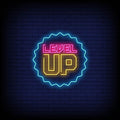 Level Up Neon Sign