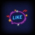 Like Neon Sign