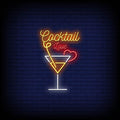 Love Cocktail Neon Sign