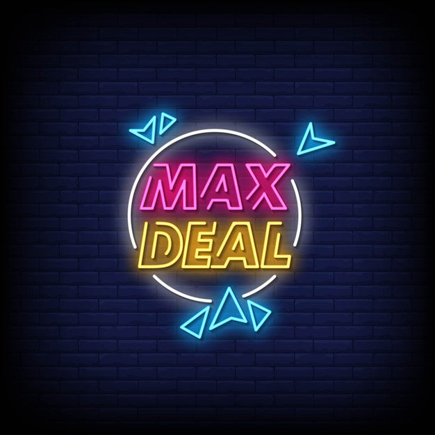 Max Neon Sign Raster Max Deal Neon Sign — make neon sign