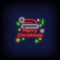 Merry Christmas Neon Sign