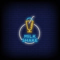 Milk Shake Neon Sign
