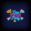 New Year Party Neon Sign