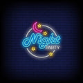 Night Party Neon Sign