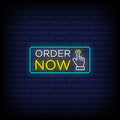 Order Now Neon Sign