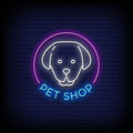 Pet Shop Neon Sign