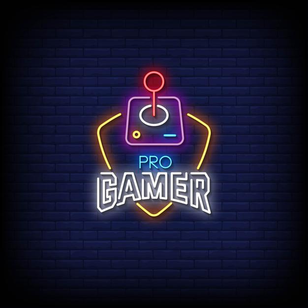 Pro Gamer Neon Sign — make neon sign