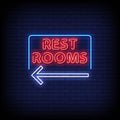 Restroom Neon Sign