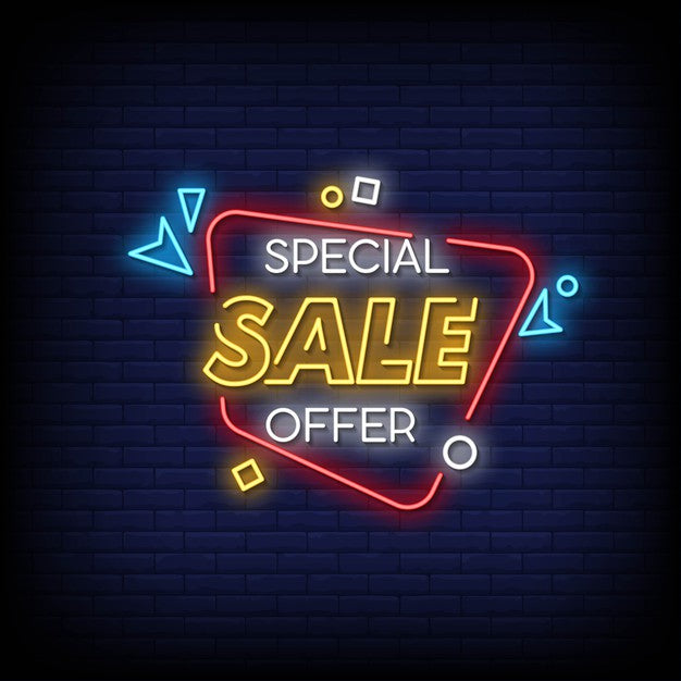 Special Sale Offer Neon Sign — make neon sign