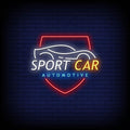 Sport Car Neon Sign