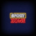Sport Zone Neon Sign