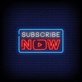 Subscribe Now Neon Sign