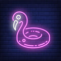 Swimming Ring Neon Sign - Pink Neon Sign