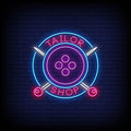 Tailor Shop Neon Sign