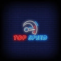 Top Speed Neon Sign