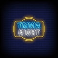 Trivia Night Neon Sign