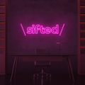 Sifted Neon Logo 36x10 Inch